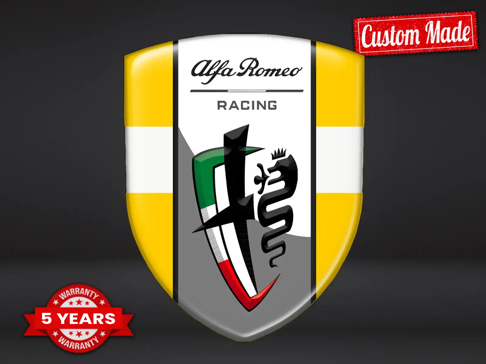 Alfa Romeo Personalisierte Autosticker Universal Stern Stilvoll